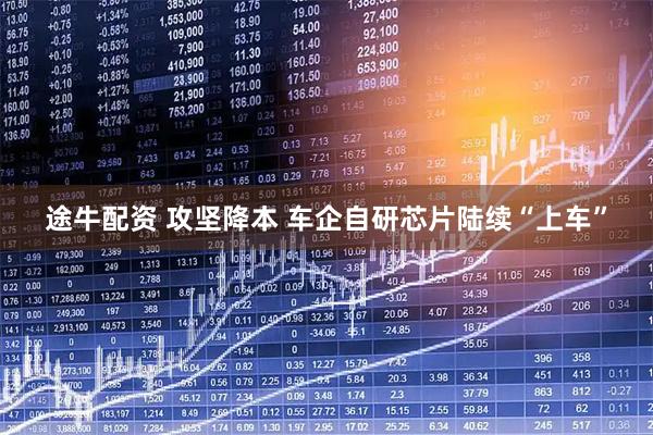途牛配资 攻坚降本 车企自研芯片陆续“上车”